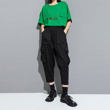 Load image into Gallery viewer, Large Pocket Casual Loose Harem Pants
