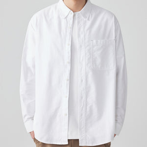 Cotton Oxford Long Sleeve Shirt