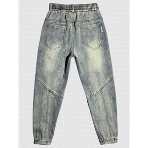 Casual Loose  Vintage Blue Jeans