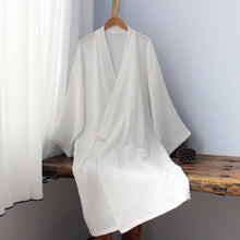 Load image into Gallery viewer, Cotton Double Layer Gauze Long Home Zen Clothes
