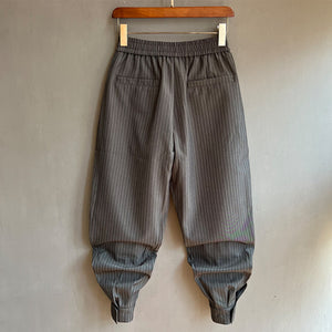 Men's Loose Striped Casual Harem Pants