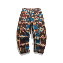 Load image into Gallery viewer, Street Ethnic Jacquard Casual Pants
