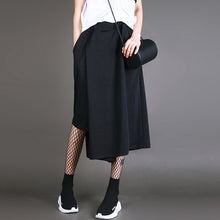 Load image into Gallery viewer, Wide-leg Elastic Waist Irregular Loose Pants
