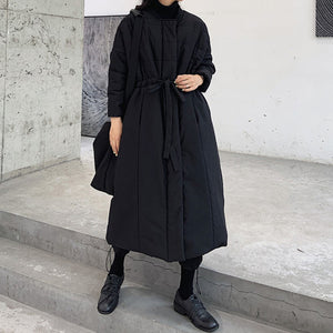 Mid-length Loose Thickened Coat