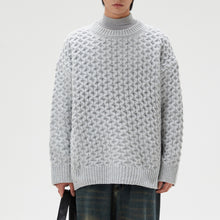 Load image into Gallery viewer, Honeycomb Twist Crew Neck Sweater
