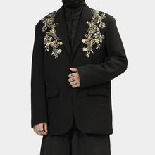 Load image into Gallery viewer, Embroidered Sequined Casual Blazer
