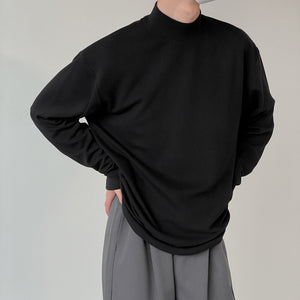 Half Turtleneck Bottoming Long Sleeve T-shirt