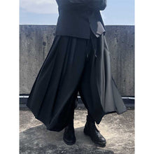 Load image into Gallery viewer, Black Casual Wide Leg Pants
