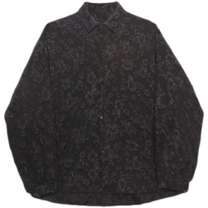 Embossed Embossed Long Sleeve Shirt