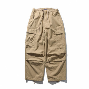 Wide Leg Casual Drawstring Pants