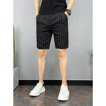 Load image into Gallery viewer, Striped Casual Slim Fit Shorts
