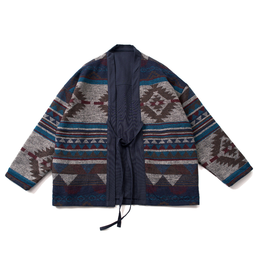 Reversible Japanese Retro Cardigan