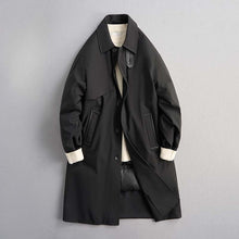 Load image into Gallery viewer, Japanese Winter Mid-length Warm 90%White Duck Down Windbreaker
