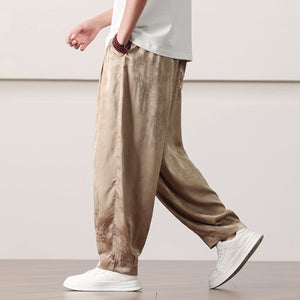 Loose Bloomers Straight Casual Trousers