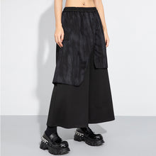 Load image into Gallery viewer, Layered Fake Two-piece Cropped Culottes
