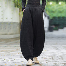 Load image into Gallery viewer, Casual Loose Large Size Lantern Ninth Pants
