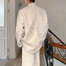 Load image into Gallery viewer, Double-layer 3D Embossed Lapel Suit Jacket
