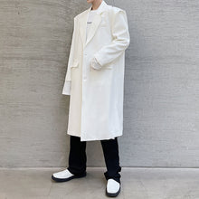 Load image into Gallery viewer, Shoulder Button Mid Length Trench Coat
