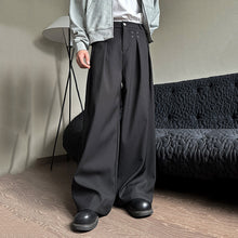 Load image into Gallery viewer, Drape Wide-leg Straight-leg Casual Loose-fitting Trousers
