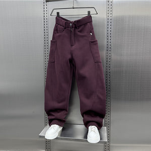 Winter Loose Straight Pants