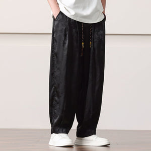 Loose Bloomers Straight Casual Trousers