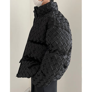 Hand Weave Winter Thick Bread Jacket