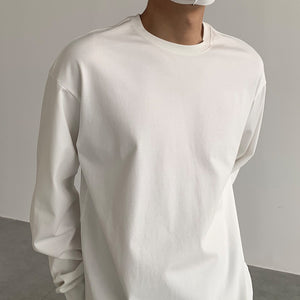 Round Neck Long Sleeve T-shirt