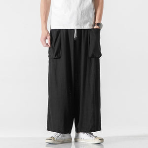 Straight Vintage Wide Leg Pants