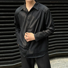 Load image into Gallery viewer, Black Casual Loose Shirt
