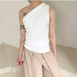 Off-shoulder Slim Fit Vest