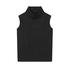 Load image into Gallery viewer, Retro Dark Pattern Pile Collar Vest
