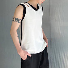 Load image into Gallery viewer, Asymmetric Cutout Sleeveless Tank Top
