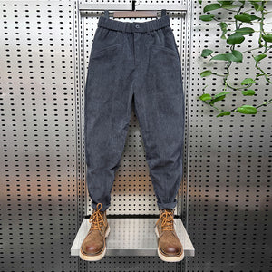 Corduroy Casual Slim-fit Harem Pants