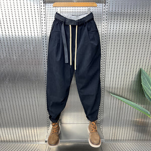 Corduroy Casual Harem Loose Carrot Pants