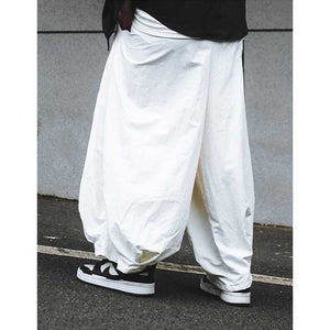 Japanese Retro Loose Straight-Leg Pants