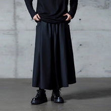 Load image into Gallery viewer, Oversize Draped Nine-point Loose Culottes
