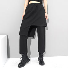 Load image into Gallery viewer, Fake Two Piece High Waist Slim Fit Culottes
