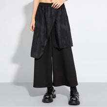 Load image into Gallery viewer, Layered Fake Two-piece Cropped Culottes
