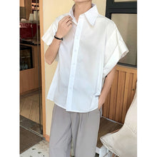 Load image into Gallery viewer, Vintage Lapel Short Sleeve Shirt
