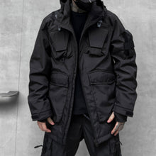 Load image into Gallery viewer, Dark Multi-pocket Functional Techwear Jacket
