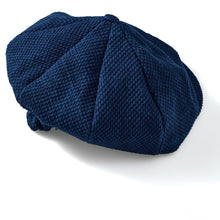 Load image into Gallery viewer, Plant Indigo Dyed Octagonal Hat
