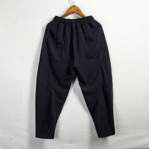 Vintage Loose Linen Wide Leg Casual Pants