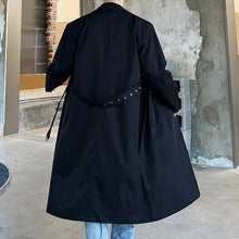 Load image into Gallery viewer, Single Breasted Long Trench Coat
