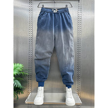 Load image into Gallery viewer, Thin Cotton And Linen Gradient Pants
