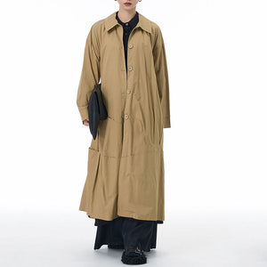 Oversized Loose Long Trench Coat