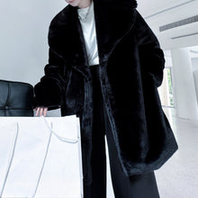 Load image into Gallery viewer, Warm Artificial Fur Oversized Coat
