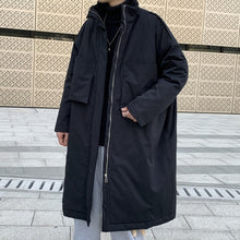 Load image into Gallery viewer, Mid-length Windbreaker Cotton Coat
