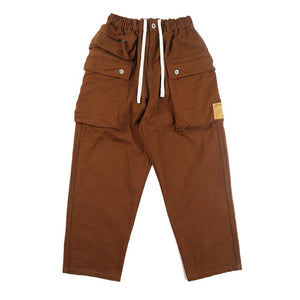 Japanese Straight Loose Cargo Pants