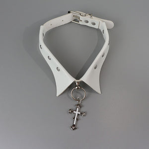 Cross Punk Metal Clavicle Chain