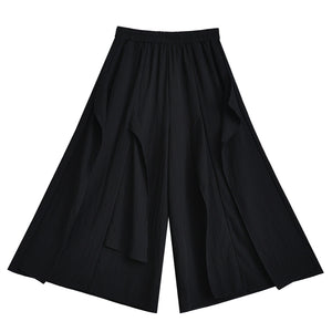 Irregular High Waisted Loose Trousers